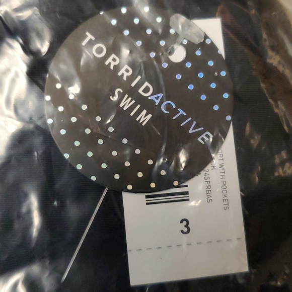 ❤️NWT VINTAGE TORRID BERMUDA BIKE SWIM SHORTS - POCKETS BIKINI BOTTOM PLUS SIZE - Picture 10 of 16